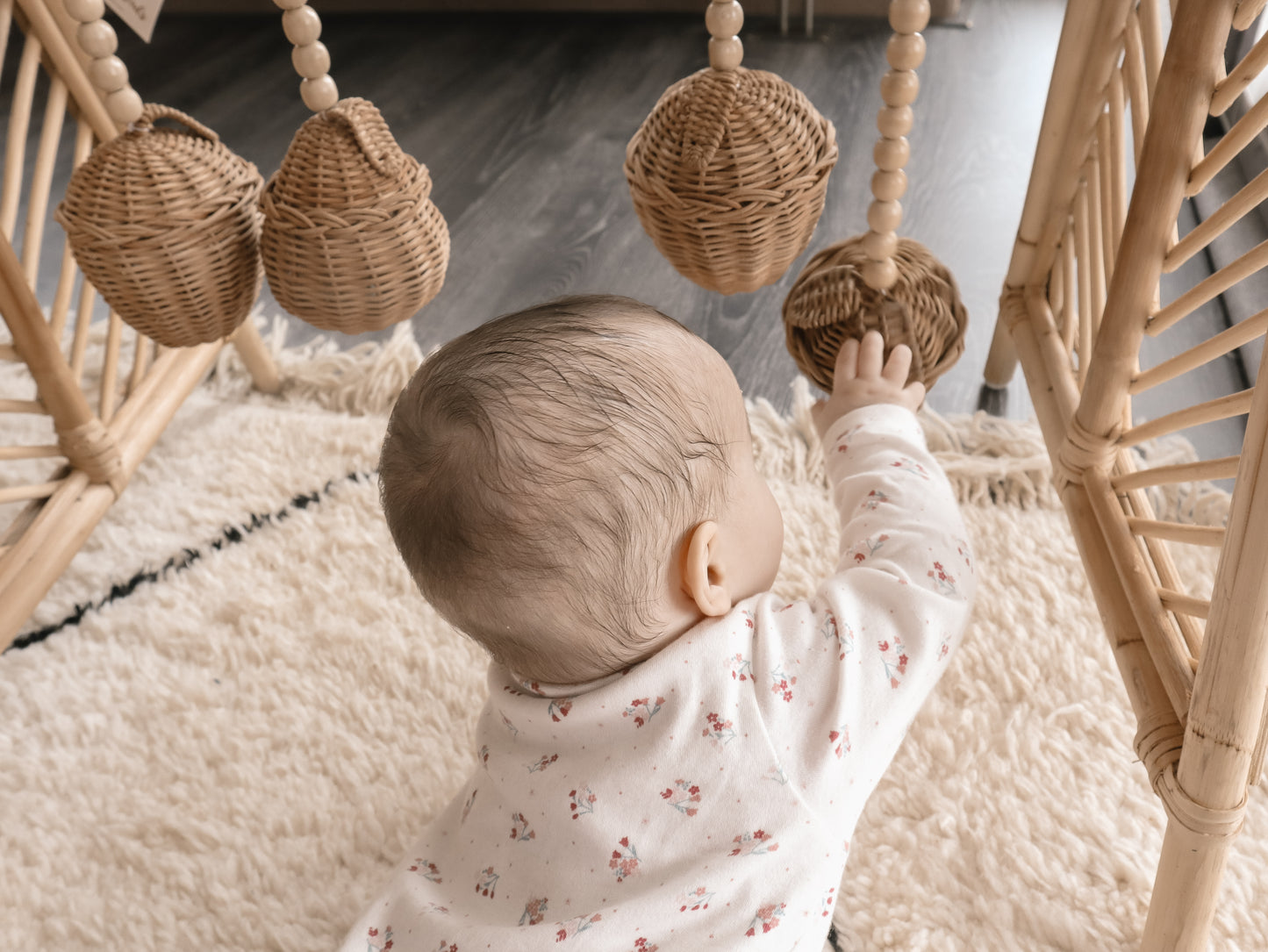 Babygym Dina Rotan Handgemaakt
