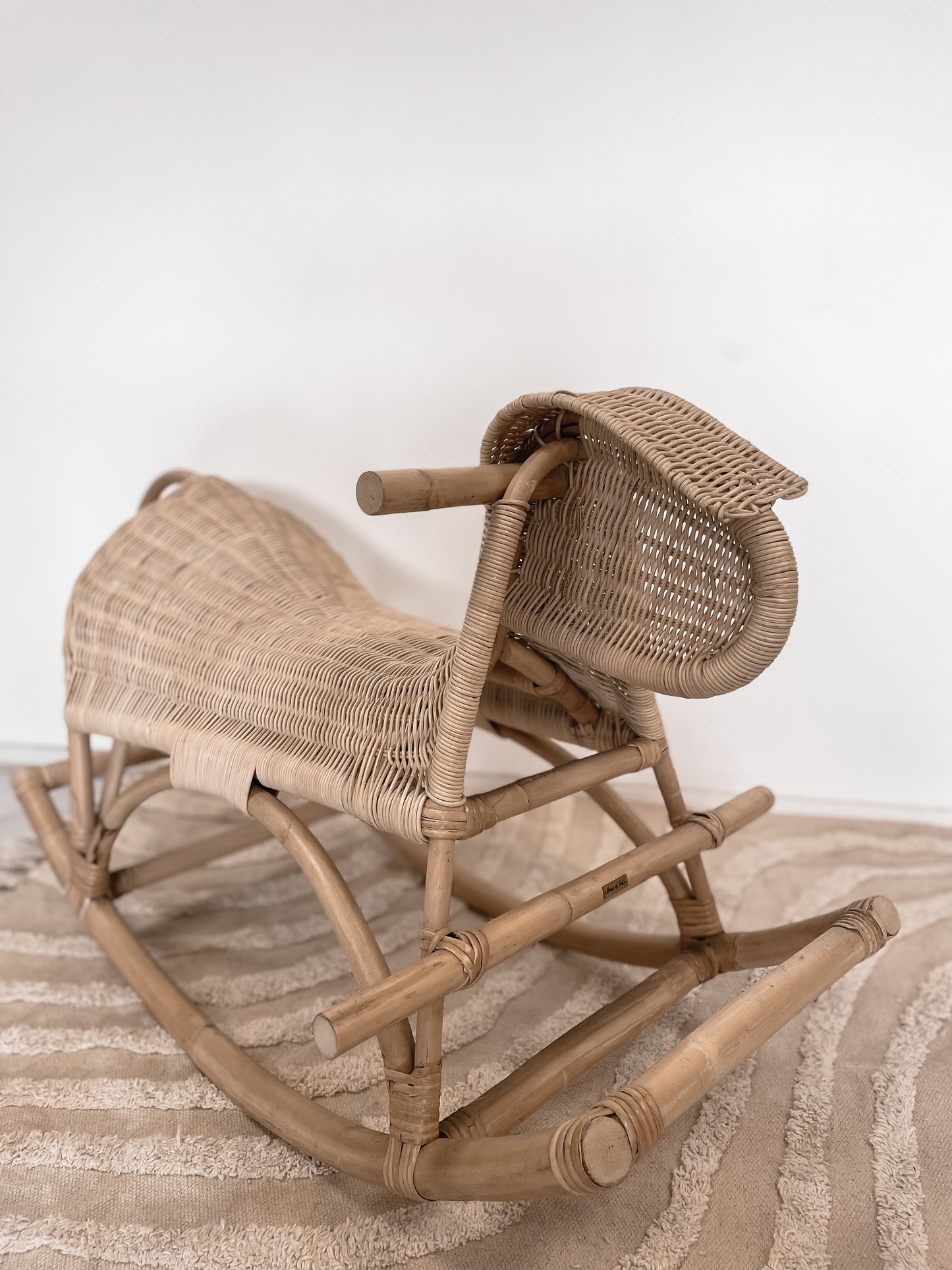 Rotan Hobbelpaard Charlie