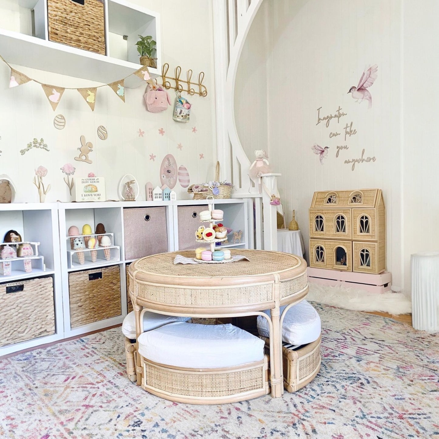 Rotan Koffietafel Rosa