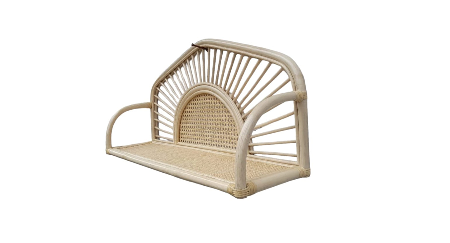 Rotan Wandplank Decoratie Sunny