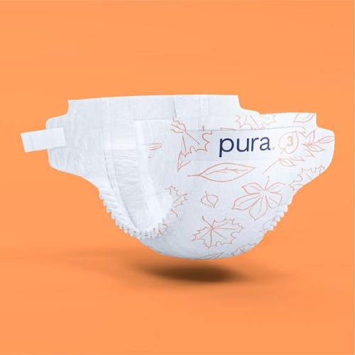 Pura Eco-Friendly luiers Maat 3 (6-10kg), 198 luiers