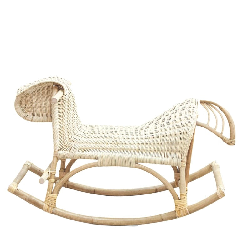 Rotan Hobbelpaard Charlie