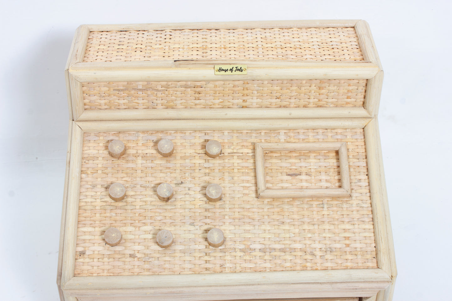 Rotan Speelgoedkassa Clara met lade