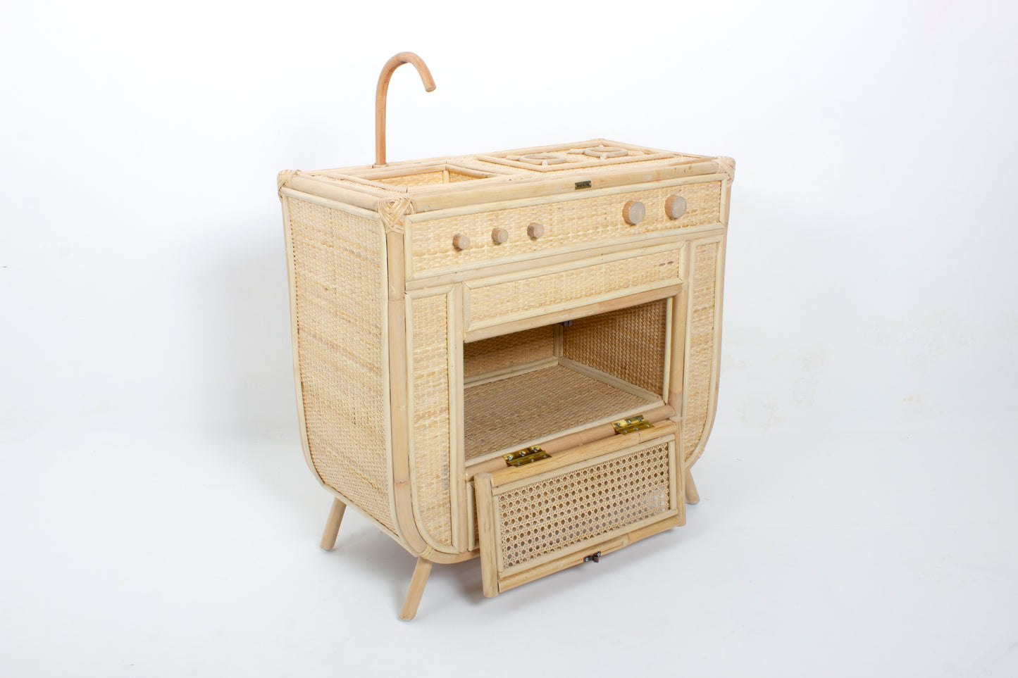 Rotan Speelgoedkeuken Nova