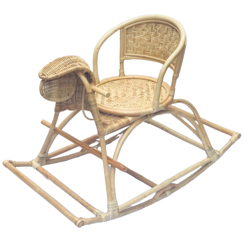 Rotan Hobbelpaard Leo