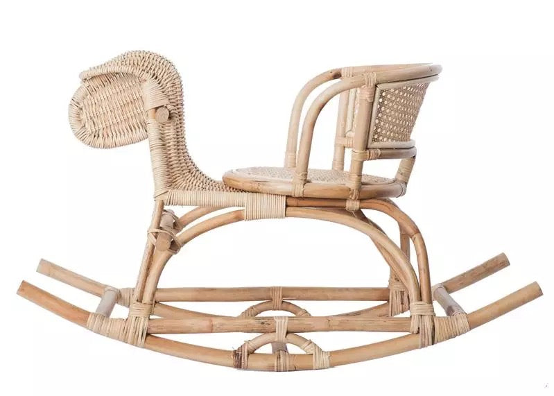 Rotan Hobbelpaard Leo
