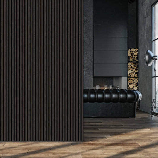 Akupanelen Wandpanelen Zwart