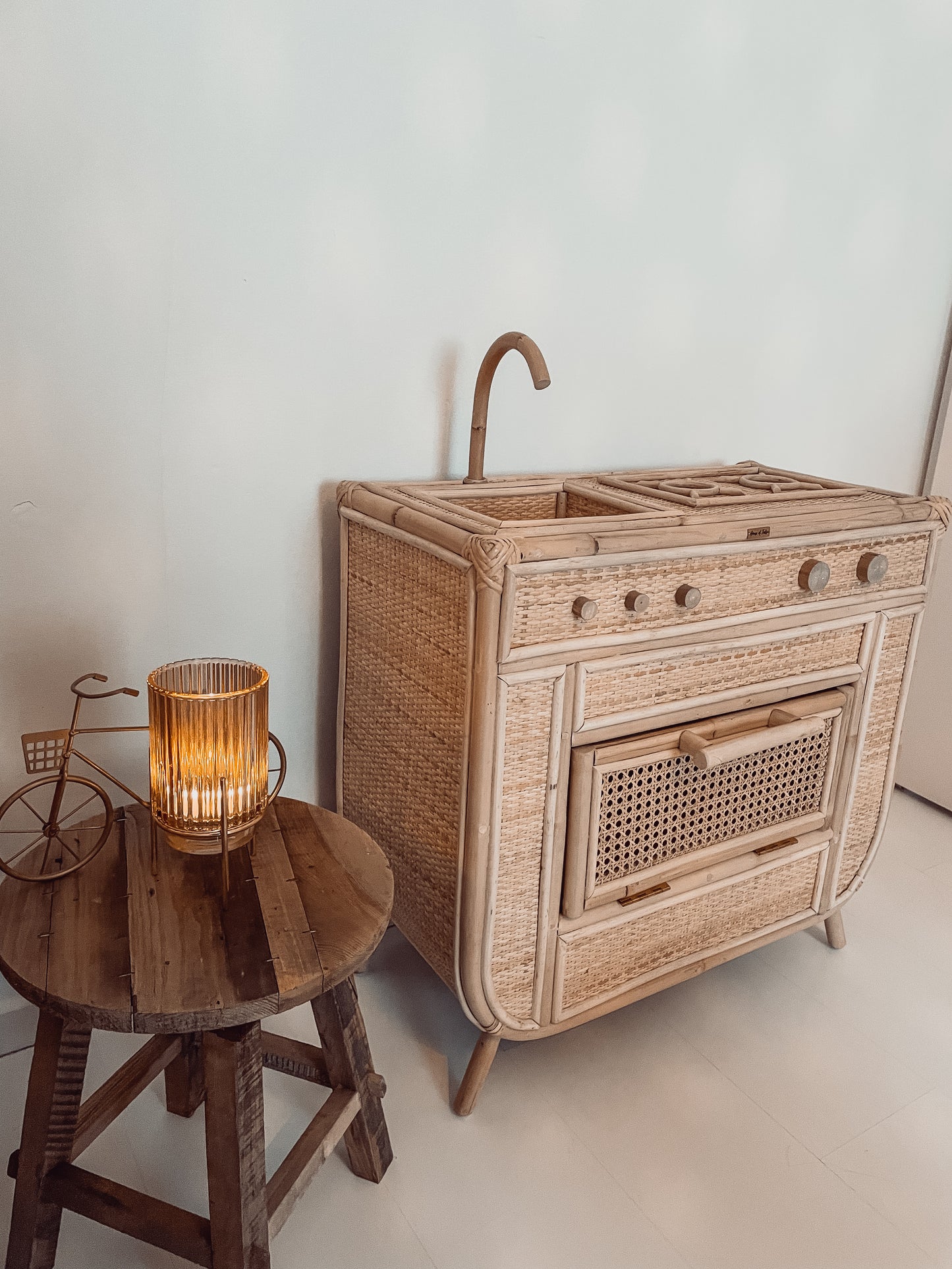 Rotan Speelgoedkeuken Nova
