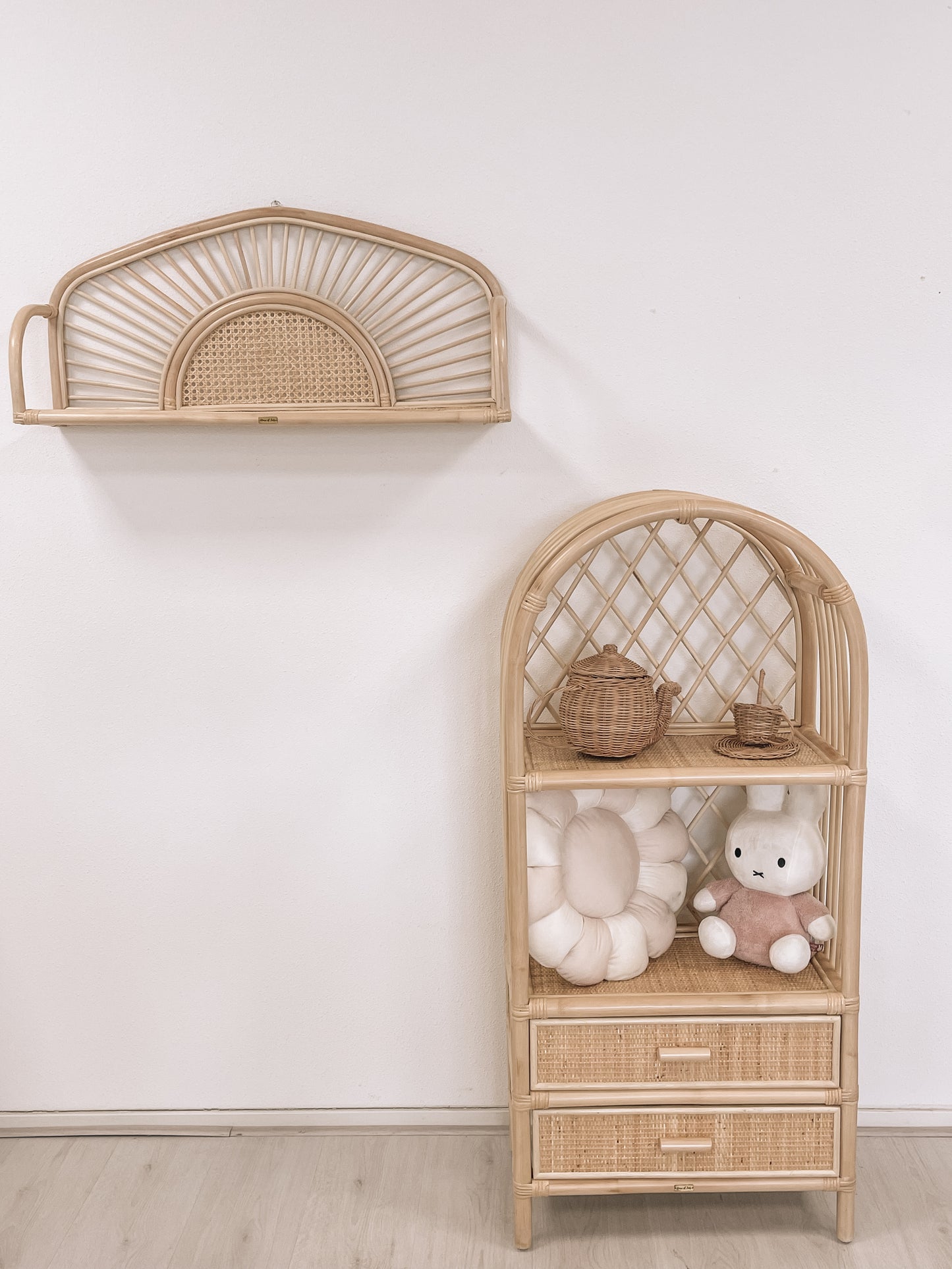 Rotan Kast Fleur