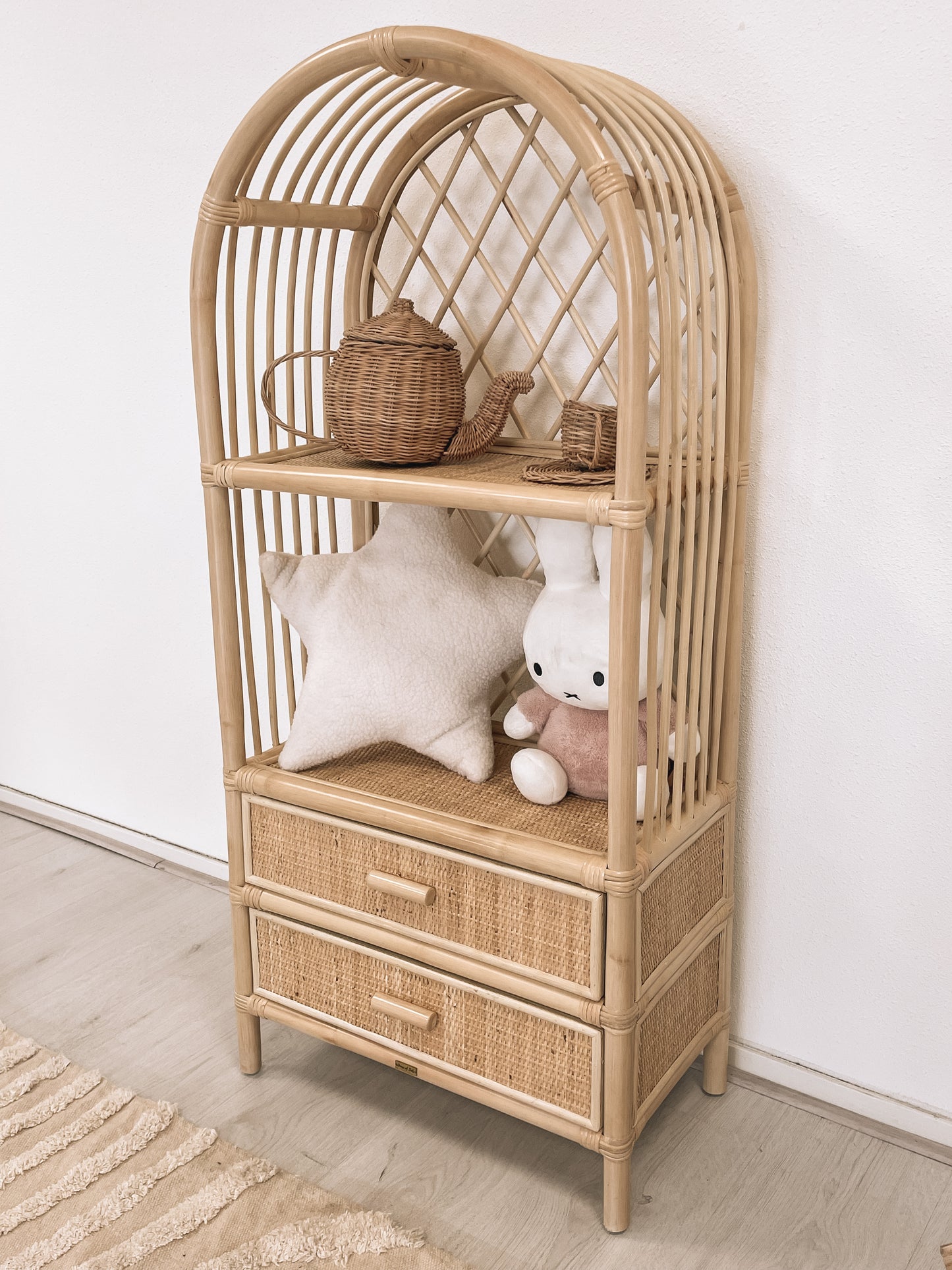 Rotan Kast Fleur