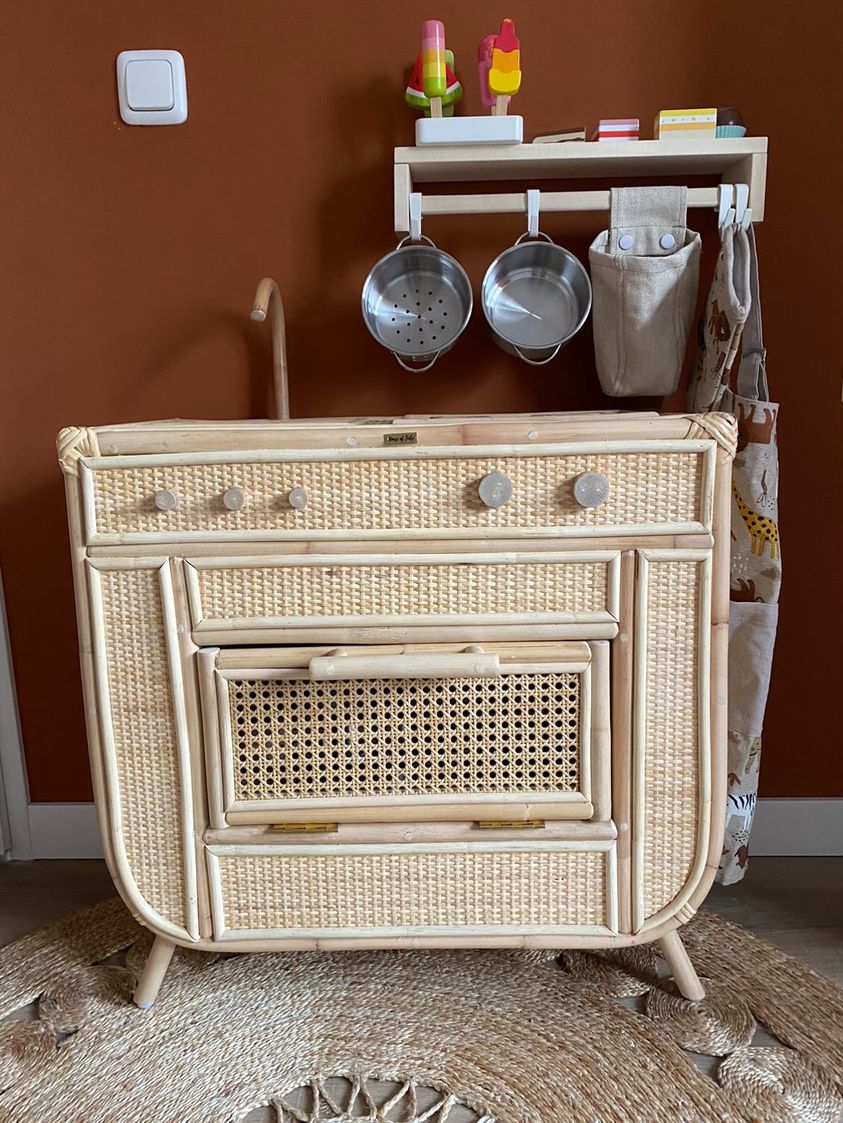 Rotan Speelgoedkeuken Nova