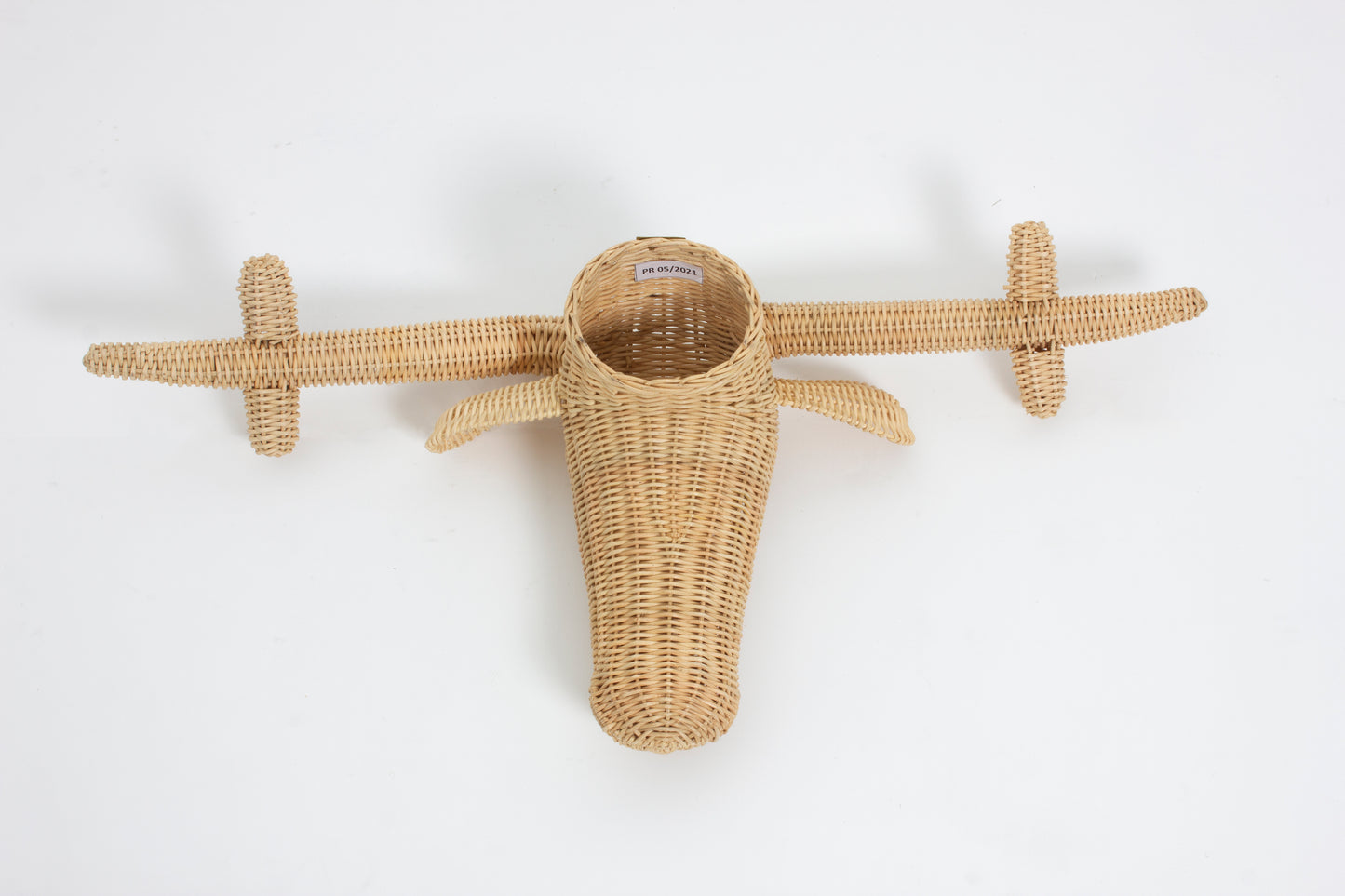 Rotan Dierenkop Simon Stier Muurdecoratie