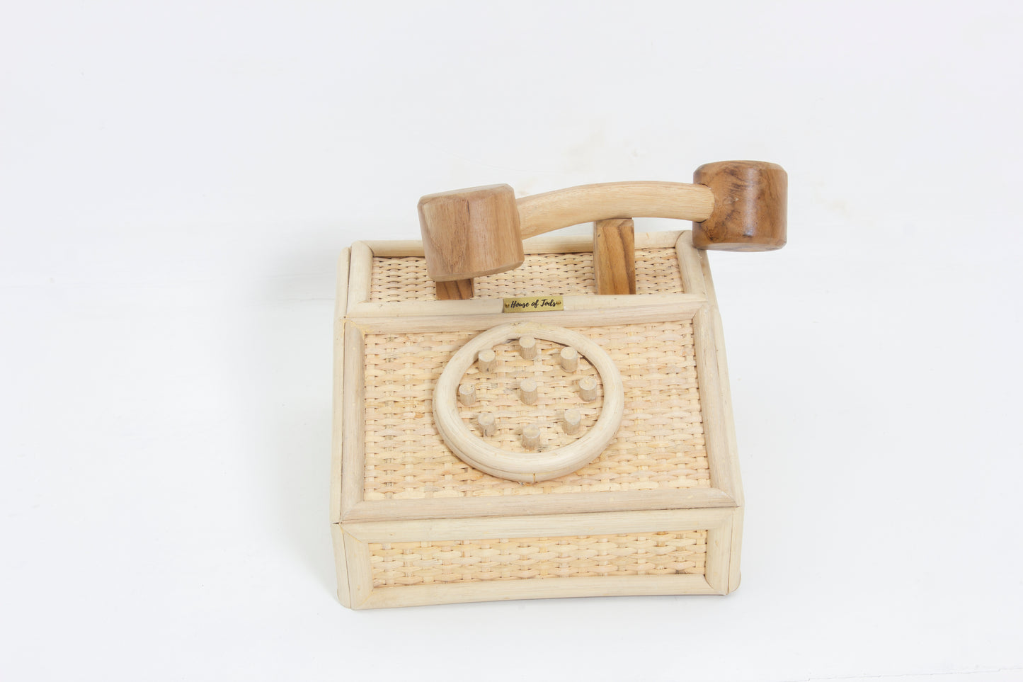 Telefoon Oscar Rotan Decoratie Montessori