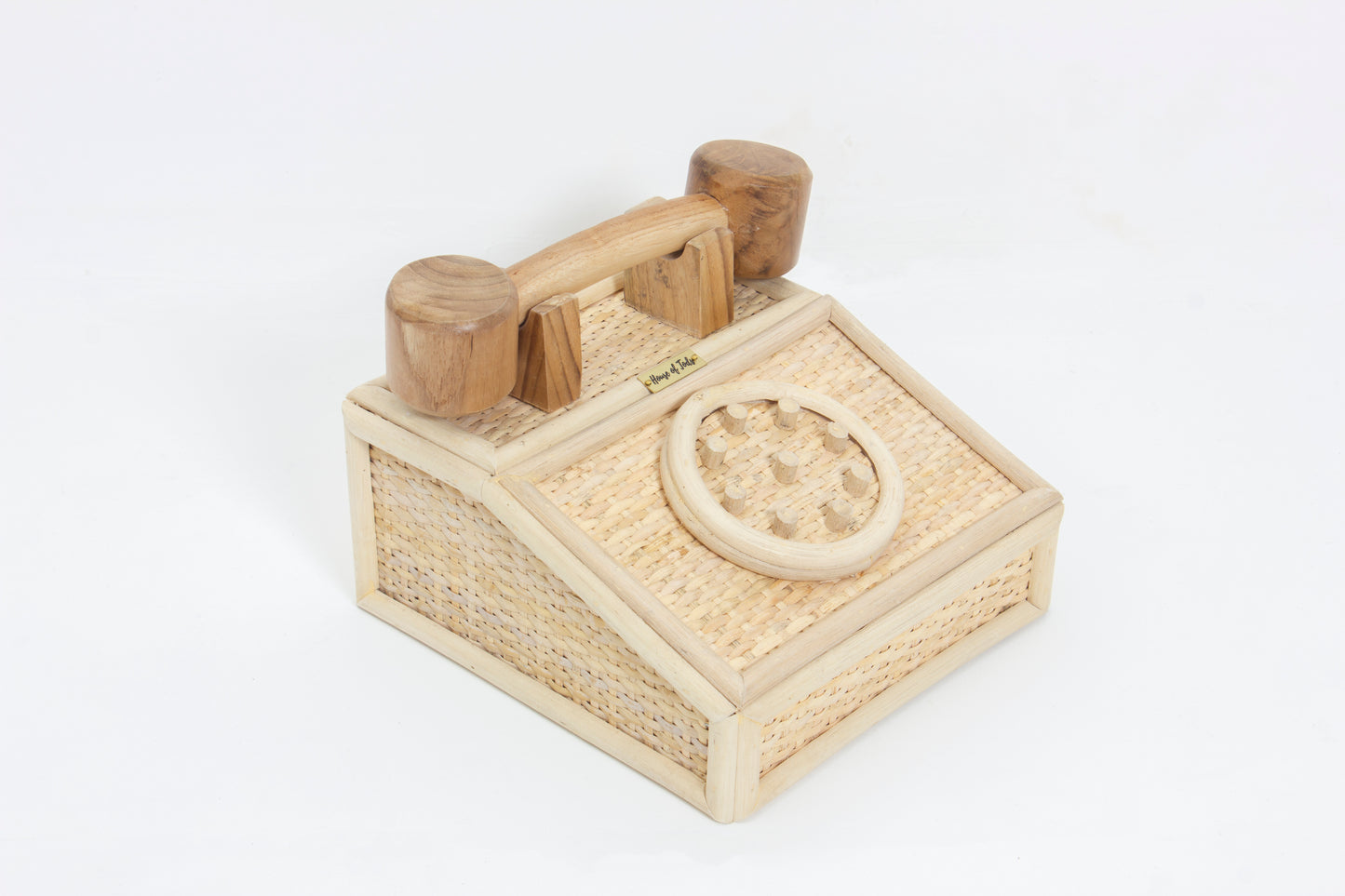 Telefoon Oscar Rotan Decoratie Montessori