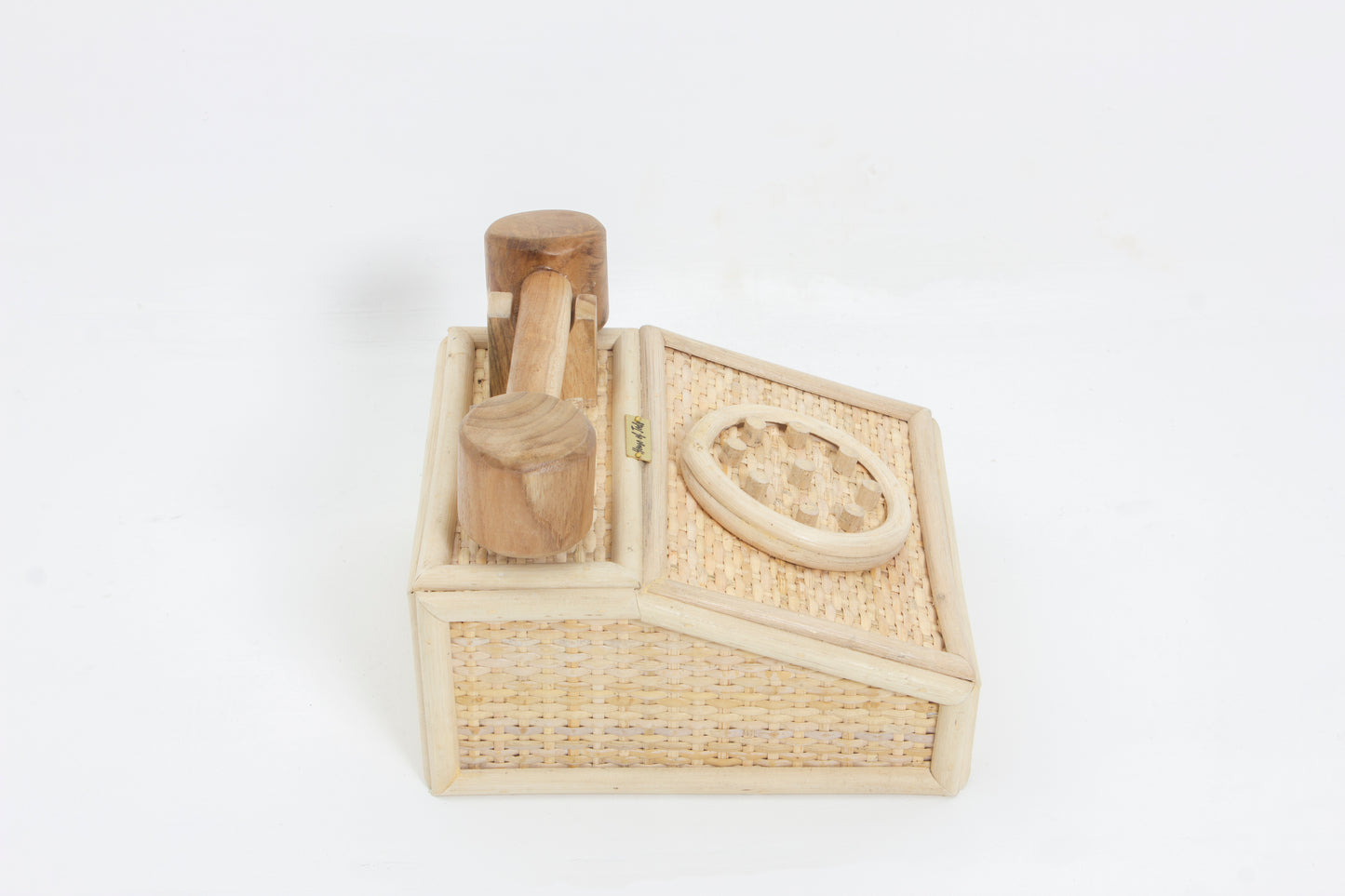 Telefoon Oscar Rotan Decoratie Montessori
