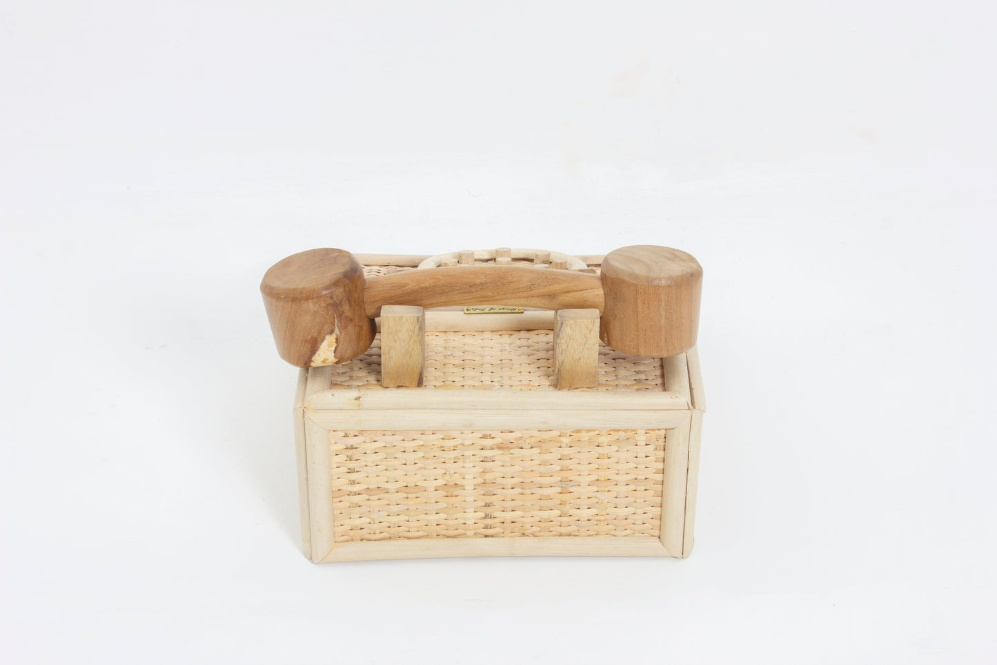 Telefoon Oscar Rotan Decoratie Montessori