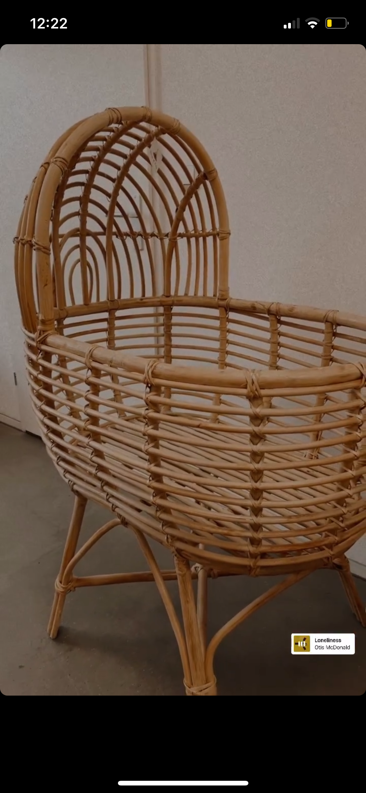 Rotan Wieg Joy