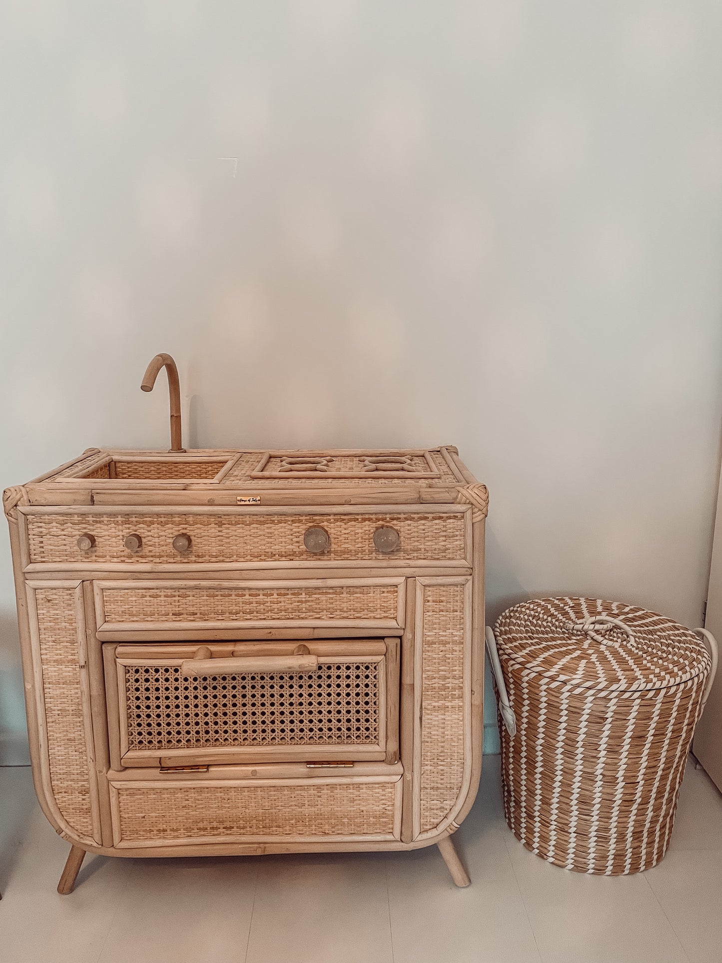 Rotan Speelgoedkeuken Nova