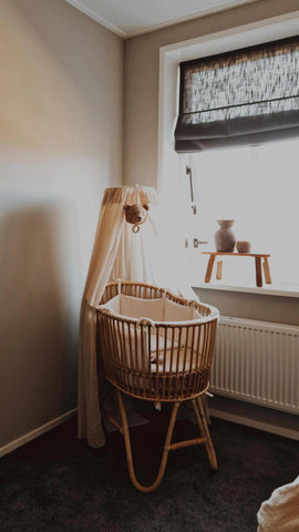 Wieg Gaby Rotan Handgemaakt